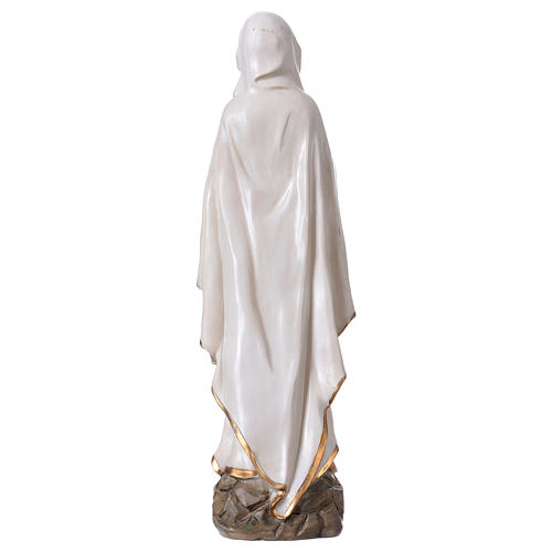 Our Lady of Lourdes statue in resin 30 cm 5