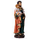 St. Joseph with Infant Jesus statue in resin 30 cm s4