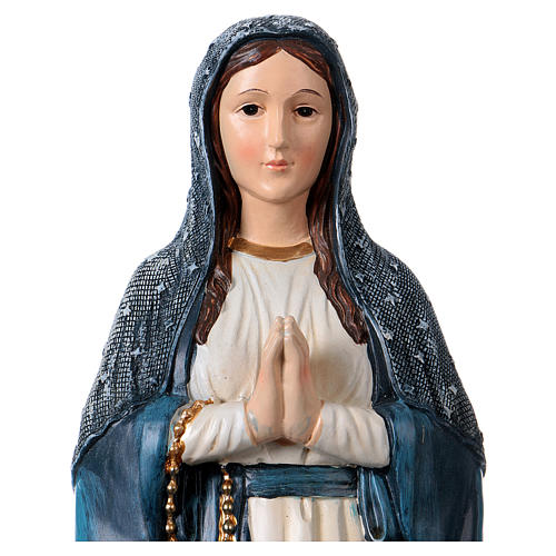 Madonna Scoglio 30 cm statua in resina 2