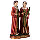 Saints Cosmas and Damnian statue in resin 30 cm s4