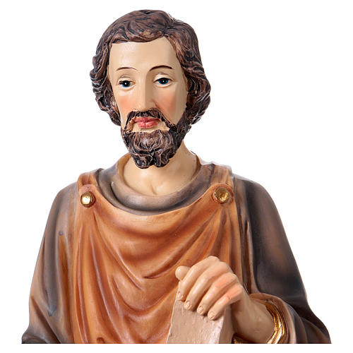 Saint Joseph menuisier 30 cm statue en résine 2