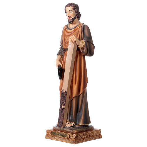 Saint Joseph menuisier 30 cm statue en résine 3