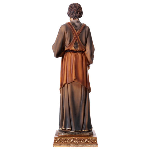 Saint Joseph menuisier 30 cm statue en résine 5