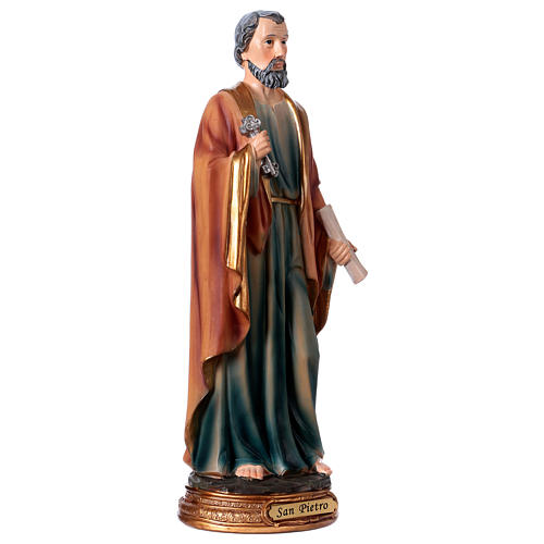 San Pietro resina 30 cm statua 4