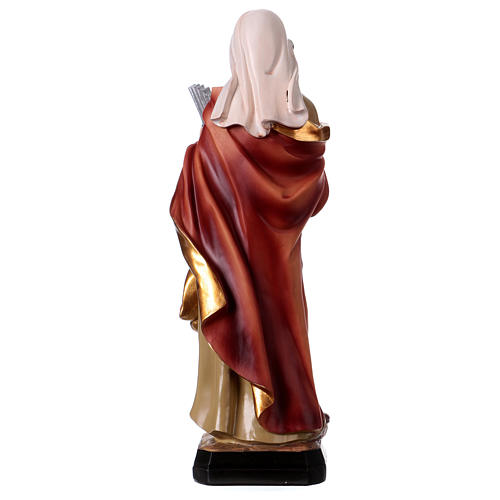 St. Cecilia statue in resin 30 cm 5