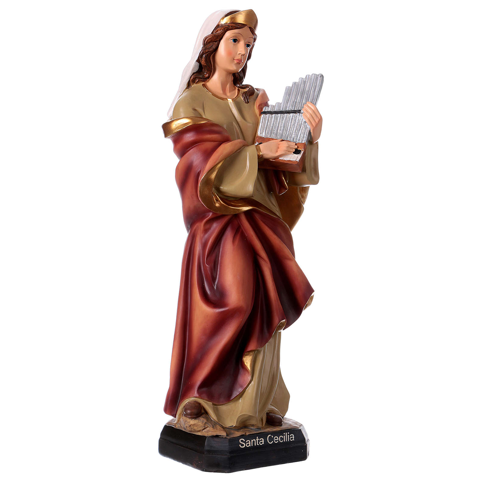 Heilige Cäcilia 40cm aus Harz | Online Verfauf auf HOLYART