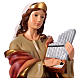 Statua Santa Cecilia 40 cm resina s2