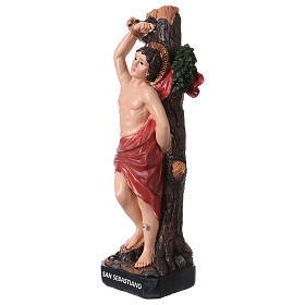 Saint Sébastien 20 cm statue en résine