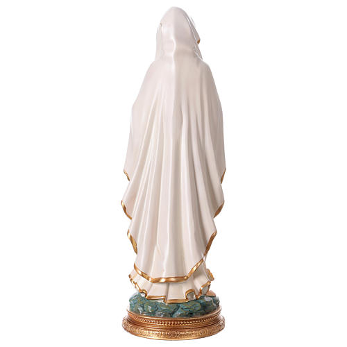Virgen de Lourdes 40 cm estatua resina 5