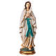 Virgen de Lourdes 40 cm estatua resina s1