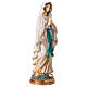 Virgen de Lourdes 40 cm estatua resina s4