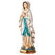 Resin Statue of Our Lady of Lourdes 40 cm s3