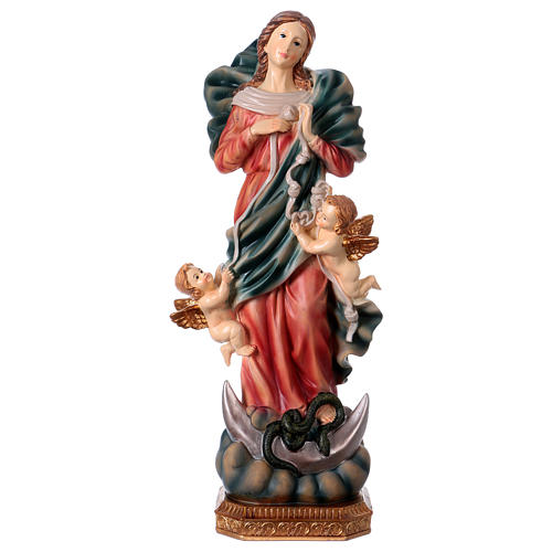 Madonna che Scioglie i Nodi 40 cm statua resina 1