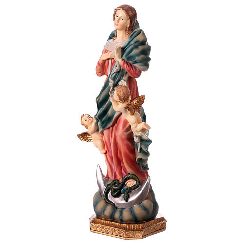 Madonna che Scioglie i Nodi 40 cm statua resina 3