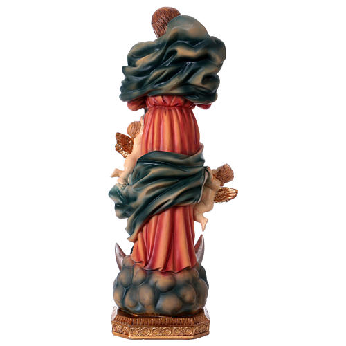 Matka Boża z Węzłami 40 cm figura żywica 5