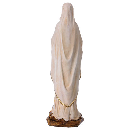 Our Lady of Lourdes statue in resin 36 cm 5