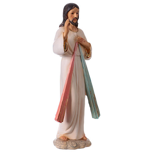 Divine Mercy of Jesus statue in resin 30 cm 4