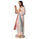 Divine Mercy of Jesus statue in resin 30 cm s3