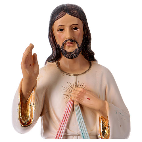 Jesús Misericordioso 30 cm estatua de resina 2