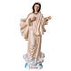 Virgen Medjugorje 40 cm estatua de resina s1