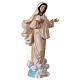 Virgen Medjugorje 40 cm estatua de resina s4