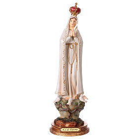 Our Lady of Fatima statue in resin 43 cm
