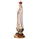 Virgen de Fátima 43 cm estatua de resina s3