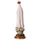 Virgen de Fátima 43 cm estatua de resina s5