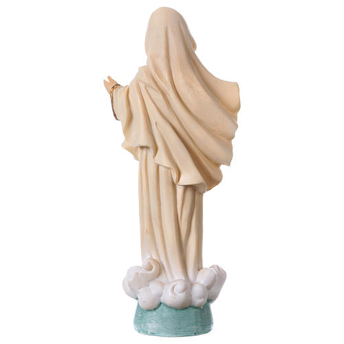Our Lady of Medjugorje statue in resin 13 cm 4