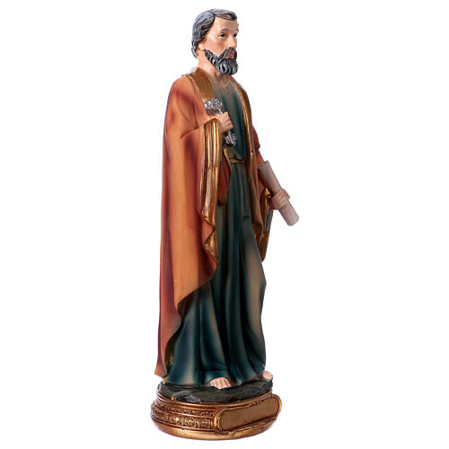 Statua San Pietro 20 cm in resina 3