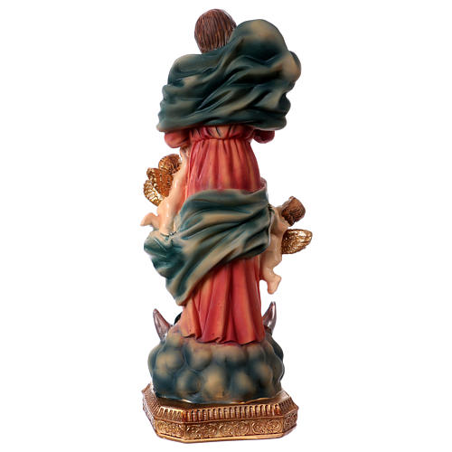 Mary Untier of Knots statue in resin 23 cm 4