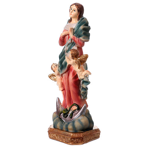 Madonna scioglie nodi 23 cm statua in resina 2