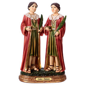 Heiligen Kosma und Damian 20cm aus Harz