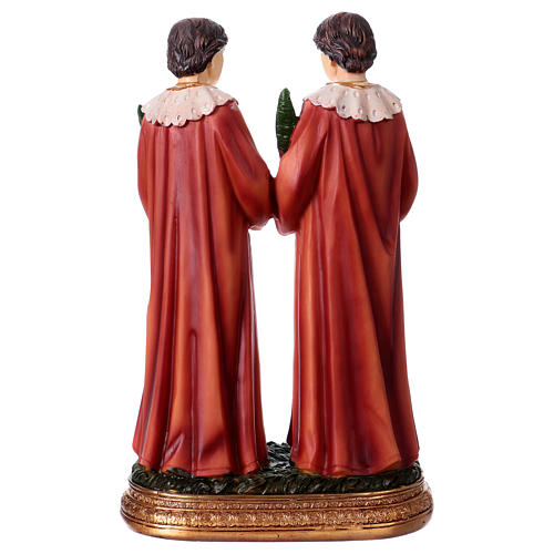 Saints Cosmas and Damian statue in resin 20 cm 4