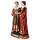 Saints Cosmas and Damian statue in resin 20 cm s2