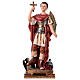 San Espedito statua in resina h 30 cm s1