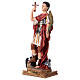 St Expedite statue in resin, h 30 cm s3
