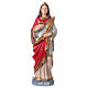 Santa Lucía estatua 20 cm resina s1