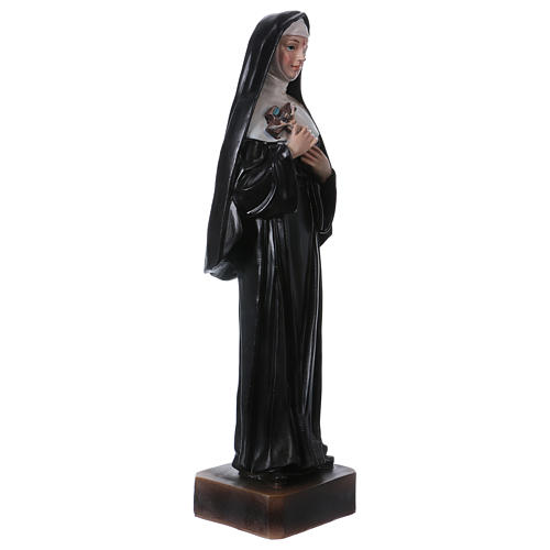 Saint Rita statue in resin 20 cm 3