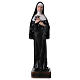 Saint Rita statue in resin 20 cm s1
