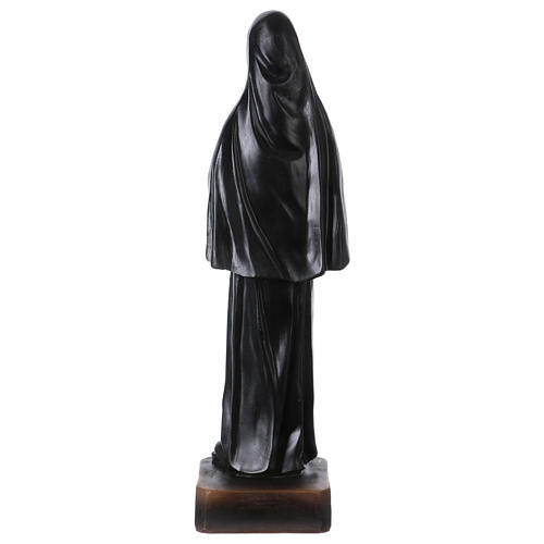 Santa Rita 20 cm estatua de resina 4