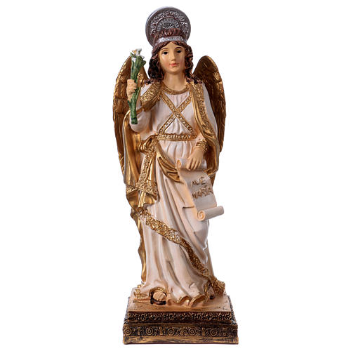 Archangel Gabriel statue in resin 20 cm 1