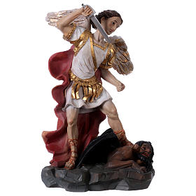 Archangel Michael statue in resin 30 cm