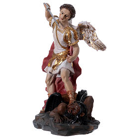 Archangel Michael statue in resin 30 cm