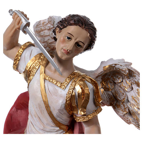 Archangel Michael statue in resin 30 cm 3