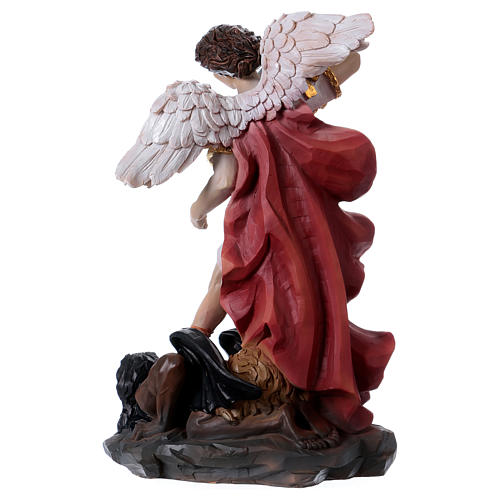 Archangel Michael statue in resin 30 cm 5