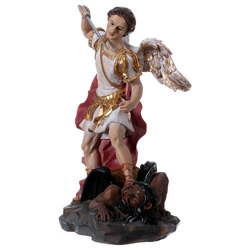 Saint Michel Archange 30 cm statue en résine 2