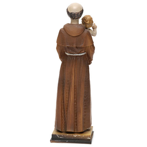St. Anthony of Padua statue in resin 20 cm 4
