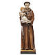 San Antonio de Padua 20 cm estatua resina s1