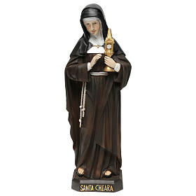 Sainte Claire 42,5 cm statue résine